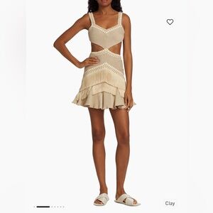 Patbo fringe dress. Size 6. Worn once